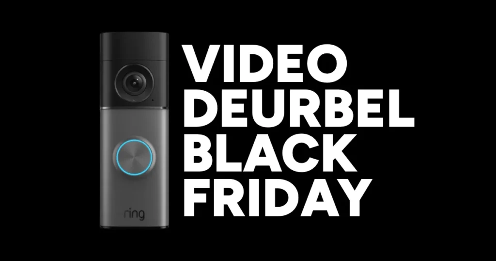 Video deurbel black friday